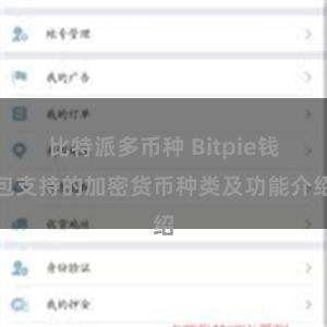 比特派多币种 Bitpie钱包支持的加密货币种类及功能介绍