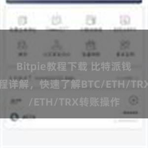 Bitpie教程下载 比特派钱包转账教程详解，快速了解BTC/ETH/TRX转账操作