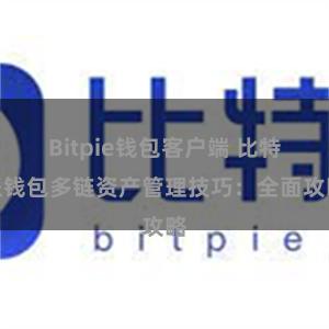 Bitpie钱包客户端 比特派钱包多链资产管理技巧：全面攻略