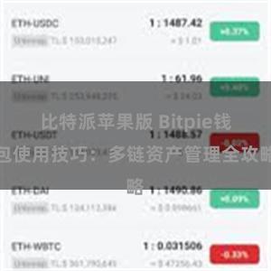 比特派苹果版 Bitpie钱包使用技巧：多链资产管理全攻略