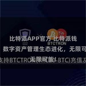 比特派APP官方 比特派钱包：数字资产管理生态进化，无限可能！