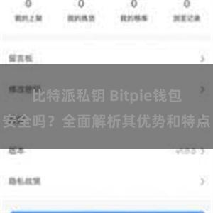 比特派私钥 Bitpie钱包安全吗？全面解析其优势和特点