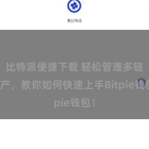 比特派便捷下载 轻松管理多链资产，教你如何快速上手Bitpie钱包！