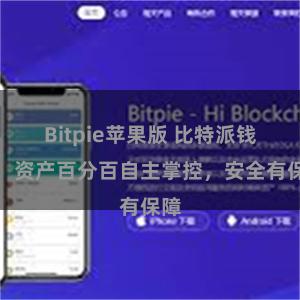 Bitpie苹果版 比特派钱包：资产百分百自主掌控，安全有保障