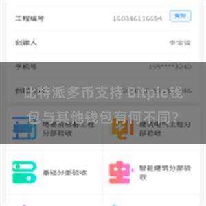 比特派多币支持 Bitpie钱包与其他钱包有何不同？