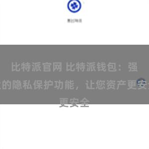 比特派官网 比特派钱包：强大的隐私保护功能，让您资产更安全