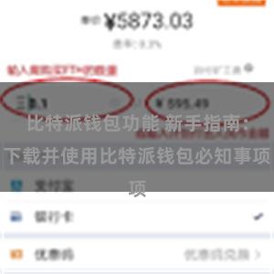 比特派钱包功能 新手指南：下载并使用比特派钱包必知事项