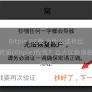 Bitpie PC版 为什么选择比特派(Bitpie)钱包？五大优势揭秘