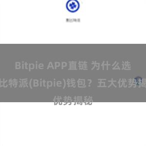 Bitpie APP直链 为什么选择比特派(Bitpie)钱包？五大优势揭秘