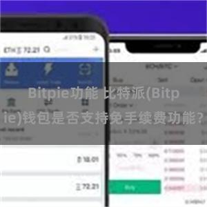 Bitpie功能 比特派(Bitpie)钱包是否支持免手续费功能？