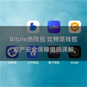 Bitpie热钱包 比特派钱包资产安全保障措施详解