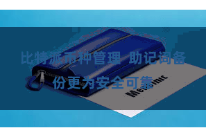 比特派币种管理  助记词备份更为安全可靠