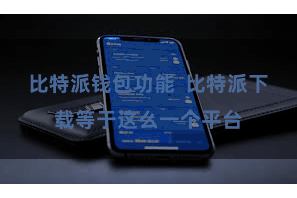 比特派钱包功能  比特派下载等于这么一个平台