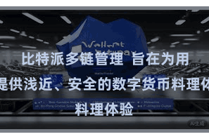 比特派多链管理  旨在为用户提供浅近、安全的数字货币料理体验